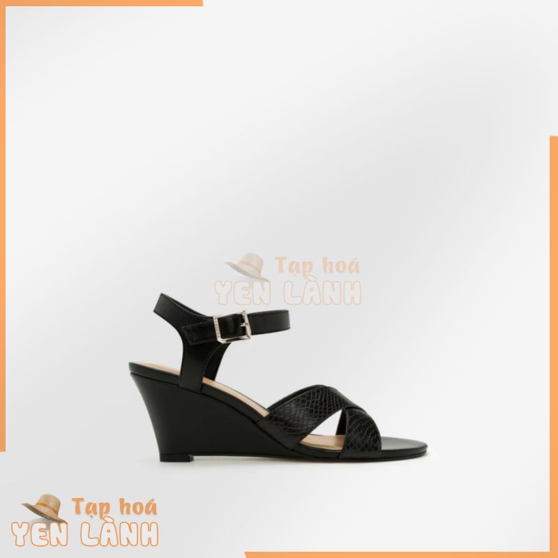 Vascara – Giày Sandal Đế Xuồng – SDX 0405 – Màu Đen – Vascara [Chính hãng]