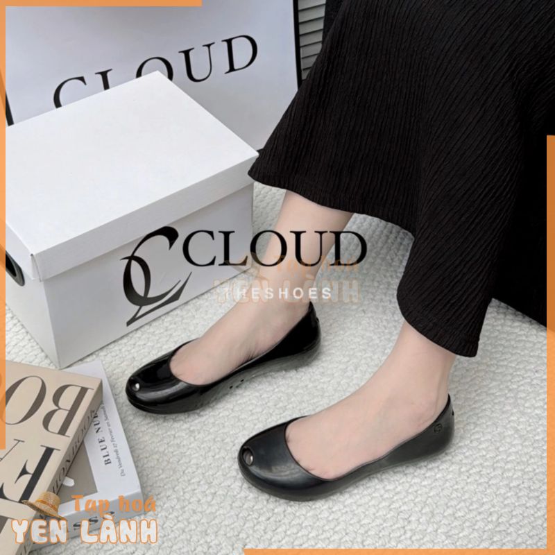 Giày búp bệt mũi tròn đế nhựa mềm chống trượt – Cloud’s Sandal