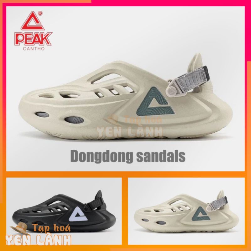 Giày Xăng Đan Phối Lỗ Đi Mưa Không Thấm PEAK Taichi Dongdong Sandal ET32807L-  Chính Hãng Cần Thơ