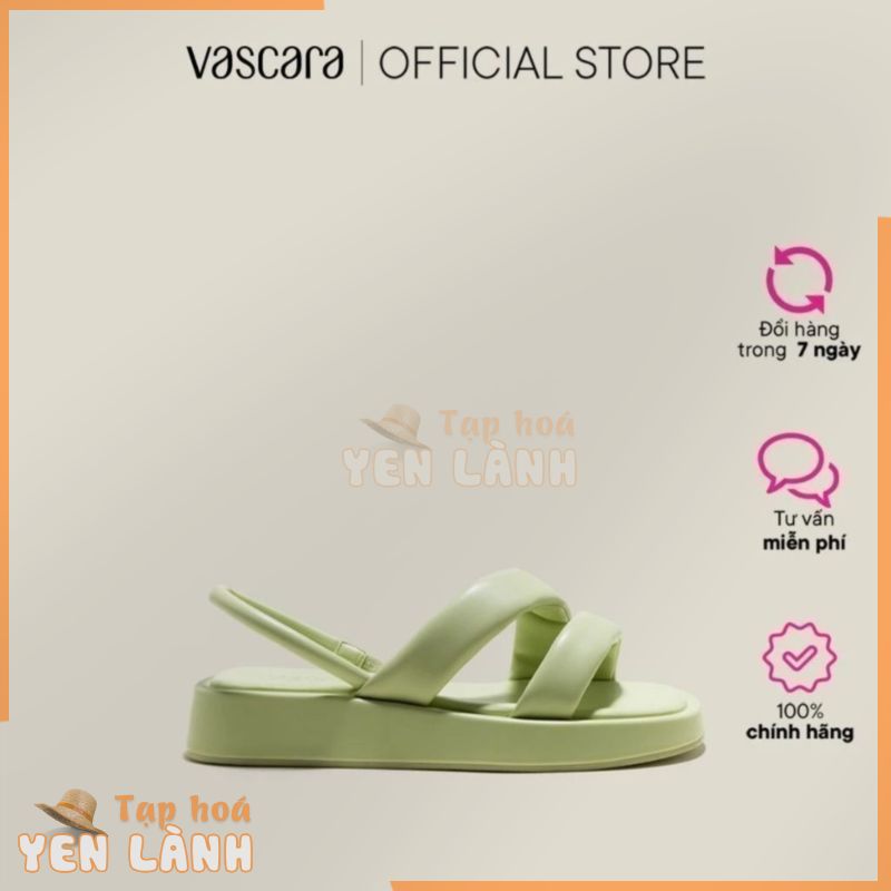 Vascara Giày Sandal Đế Chunky Nhấn Quai Phồng – SDK 0337