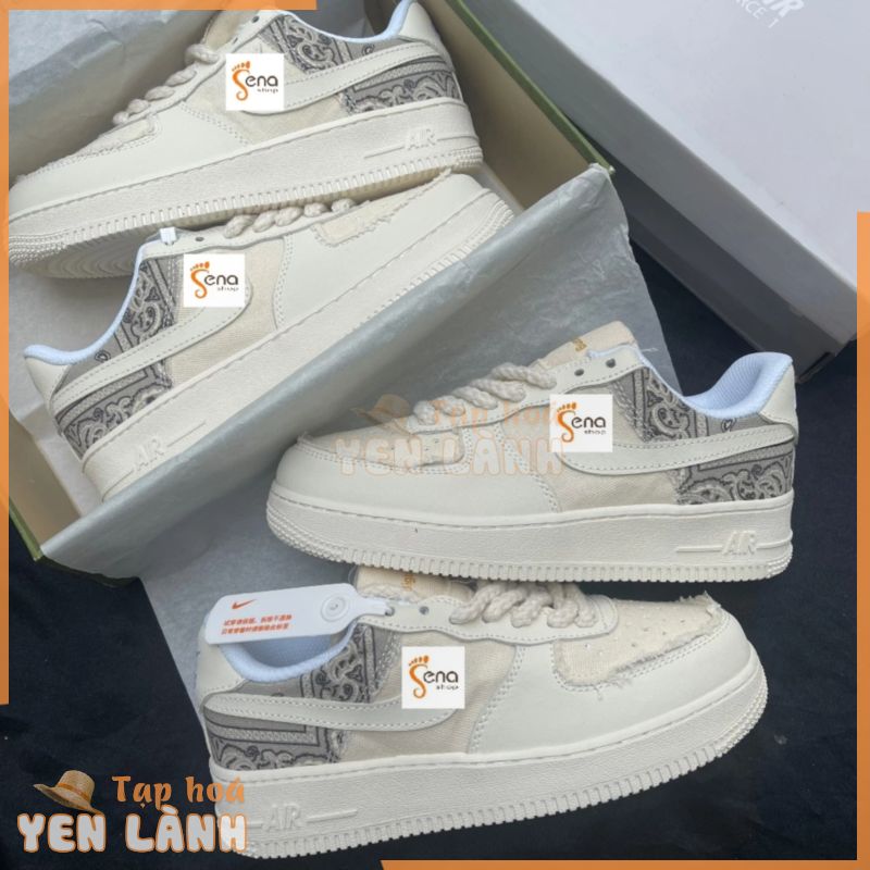 Giày Thể Thao Nam Nữ Force Dây Thừng Hàng Cao Cấp Sena Sneaker