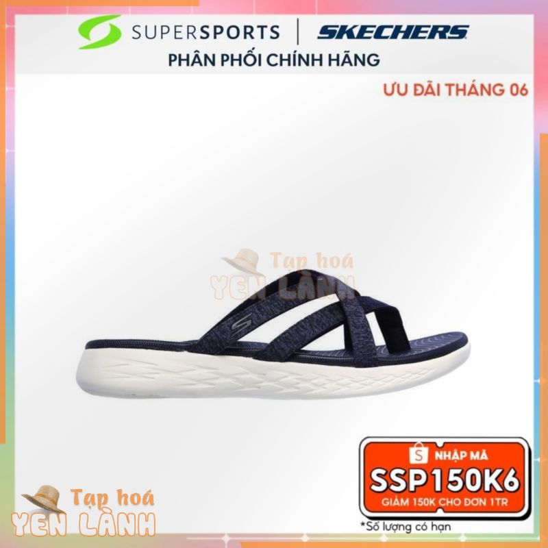 [Mã SSP150K6 giảm 150K đơn 1TR] Giày sandal nữ Skechers On-The-Go 600 – 140004-NVY