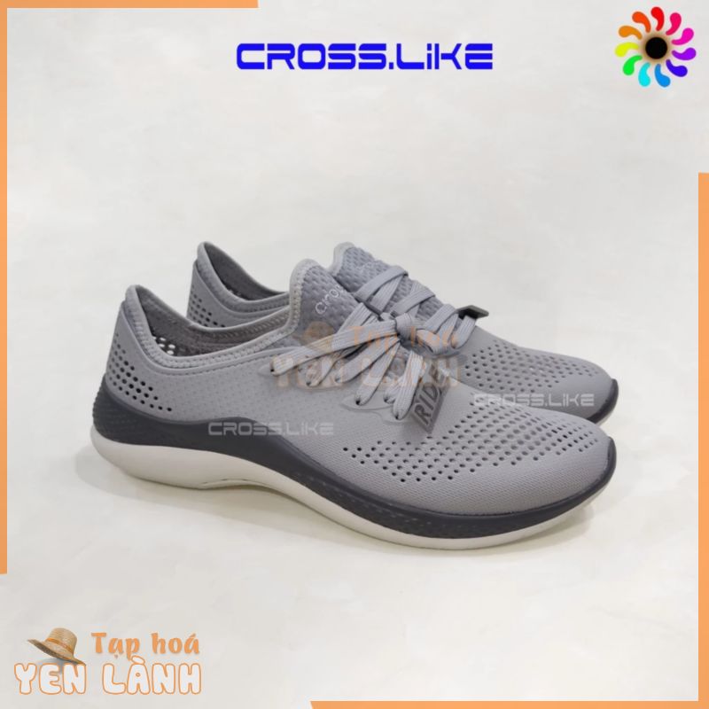 Giày nam nữ CROSS Literide 360 Slip – on, giày nhựa siêu êm, thiết kế trẻ trung, với nhiều lỗ thoáng khí.