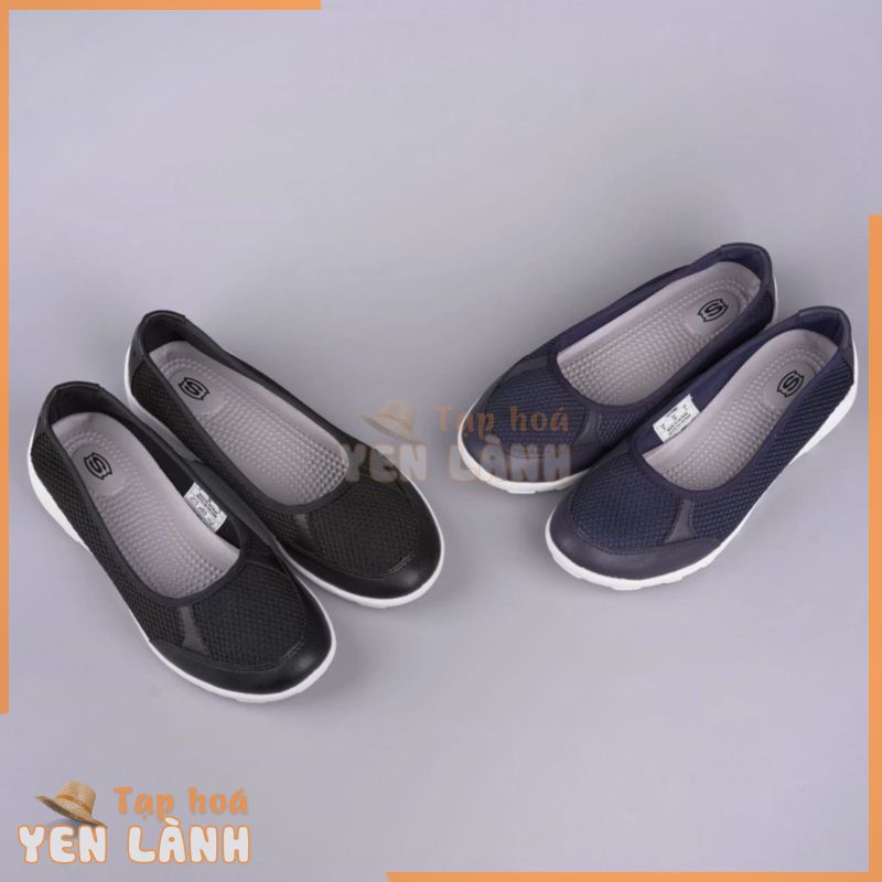 Giầy Thể Thao Nữ Lưới Mùa Hè Giầy Slipon Hàng vnxk