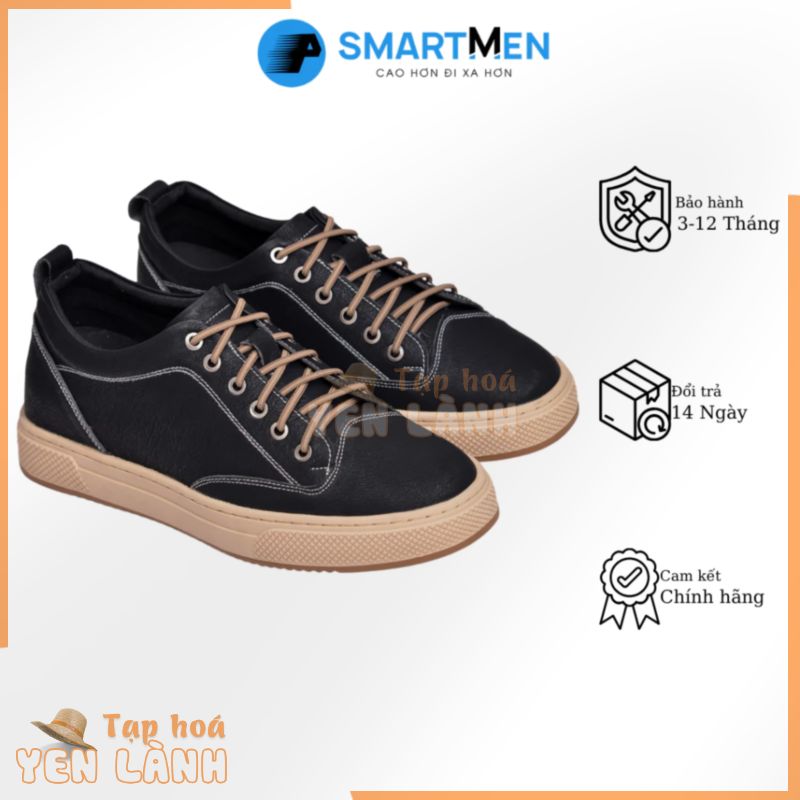 Giày thể thao Tăng chiều cao SMARTMEN DELTA-01 Đen