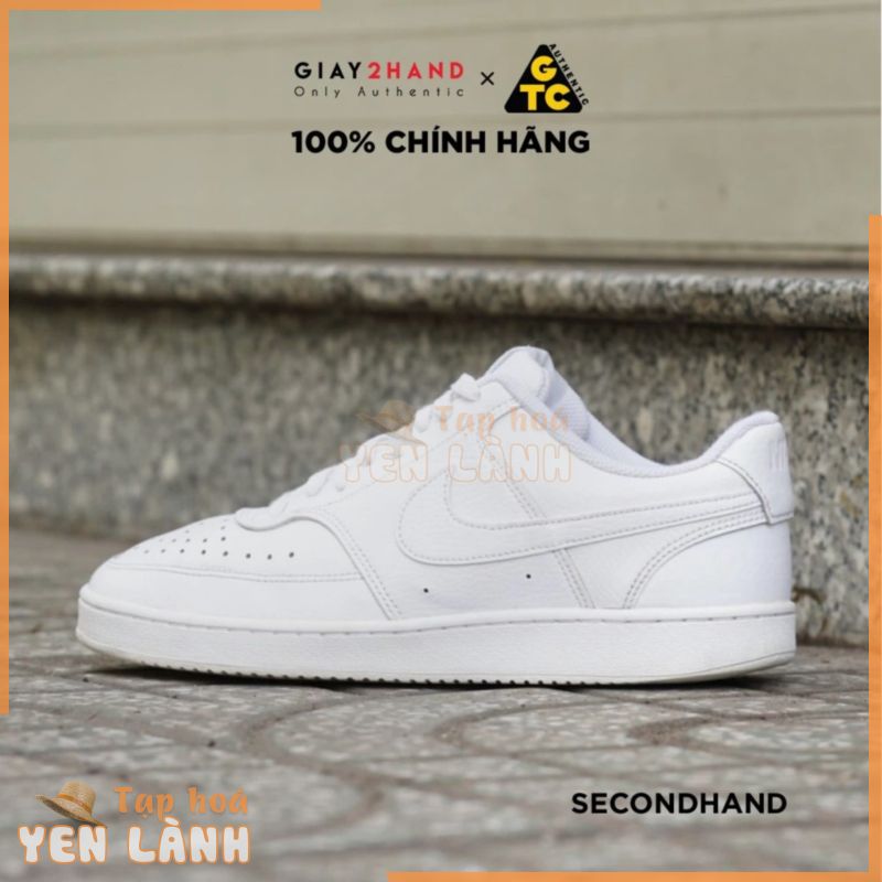 (2hand) Giày Sneaker Thể Thao Unisex Court Vision Low White CD5463-100 – Giày Cũ Chính Hãng 100%