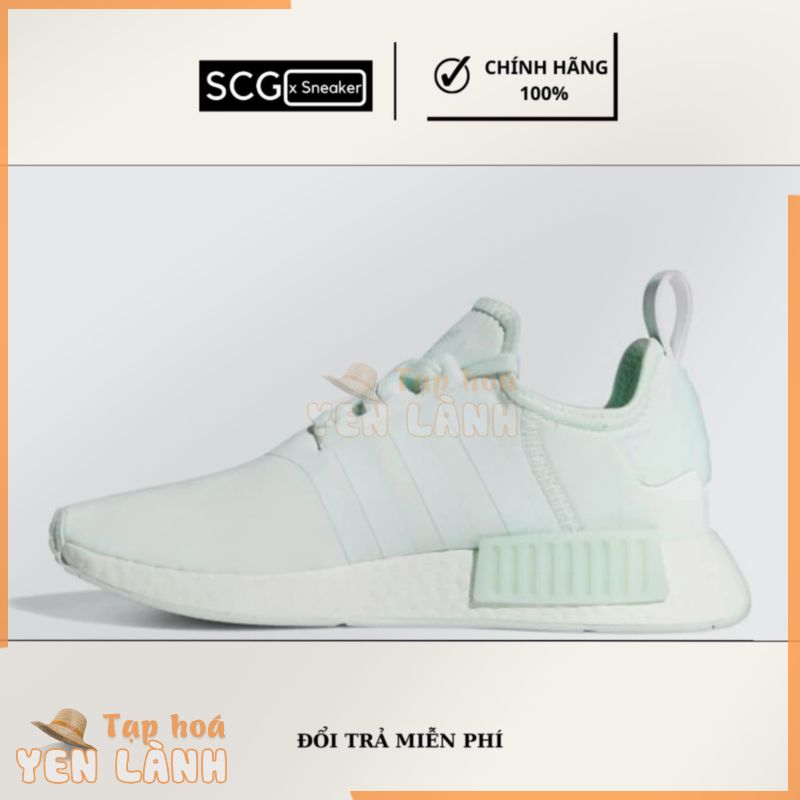 Giày thể thao nữ- sneaker thời trang nữ – ADIDAS NMD R1- màu xanh MINT – FV1795 – hàng chính hãng – SCGxsneaker