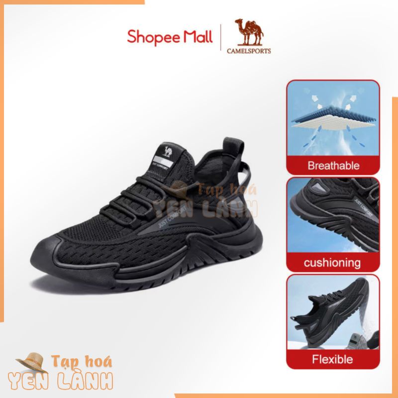 CAMELSPORTS Giày sneaker siêu nhẹ thoáng khí thể thao chạy bộ ngoài trời/ đi bộ cho nam