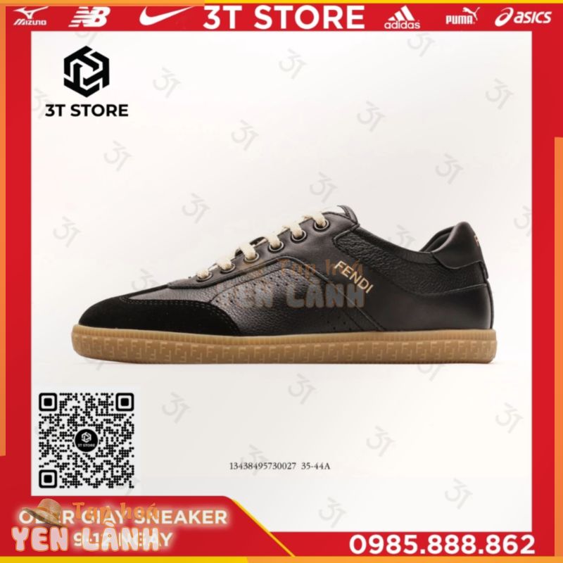 [HÀNG ODER] GIÀY SNEAKER MSP: _Fendi Flair Leather Sneaker Low_FULL BOX_FREESHIP