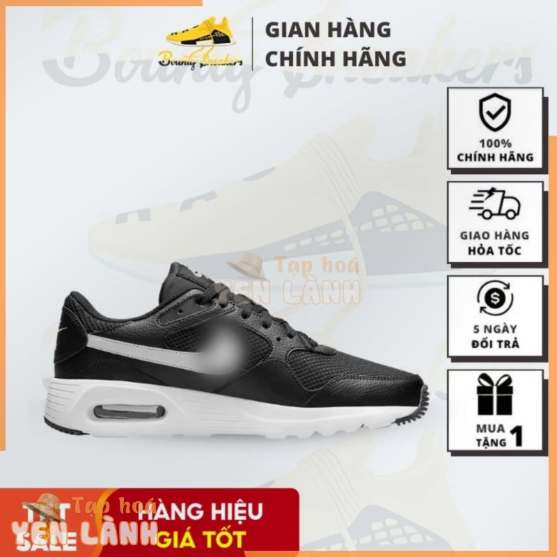 Giày   Nam Air Max Sc “Core Black” Cw4555-002 – Hàng Chính Hãng – Bounty Sneakers