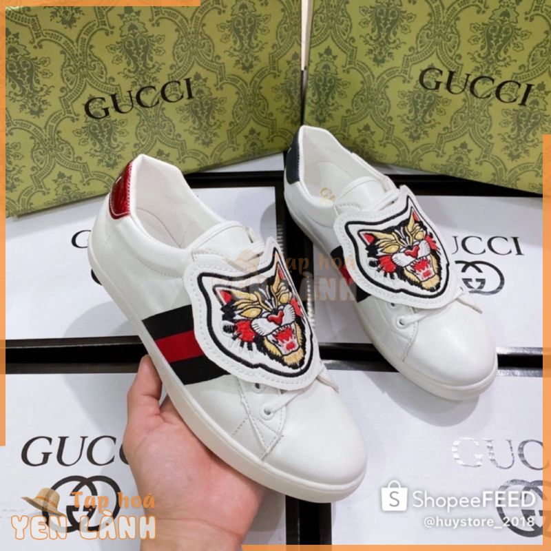 Giày Sneaker Nam Nữ G.C Thêu Mèo full size 35-43