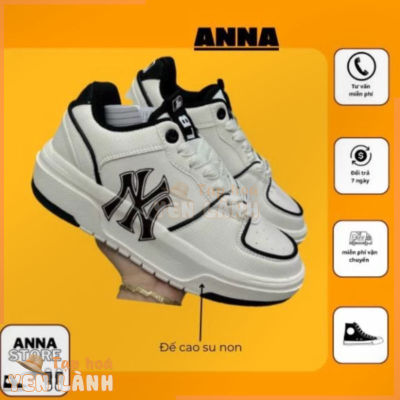 Giày MLB Chunky full màu hàng Cao Cấp, giày Thể Thao Nam Nữ tăng chiều cao, sneaker độn đế cực hot 2023