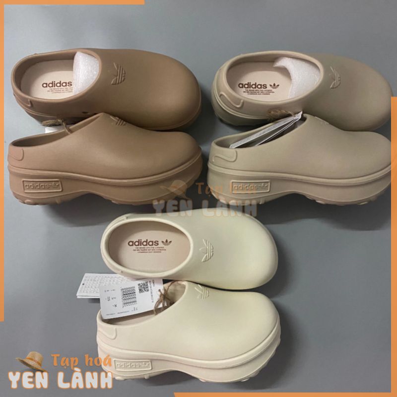 Giày   ADIFOM STAN SMITH MULE nam nữ – FREE SHIP – Giày sục nhựa đế tăng chiều cao – Tặng kèm hộp – hổ trợ đổi size