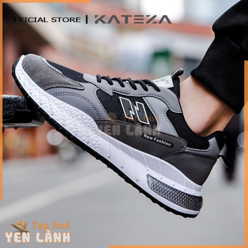 Giày sneaker nam độn đế cá tính phong cách cool ngầu kiểu dáng trẻ trung dễ phối đồ, Giày nam KATEZA19