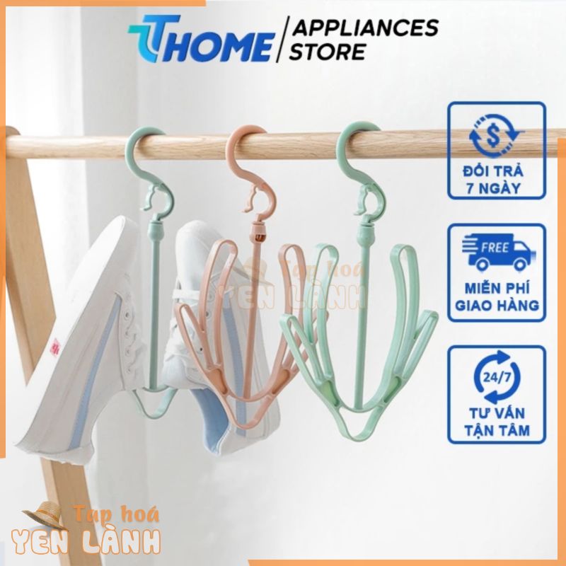 Móc treo giày, móc phơi giầy dép nam nữ thông minh, móc phơi đồ đa năng TT- HOME