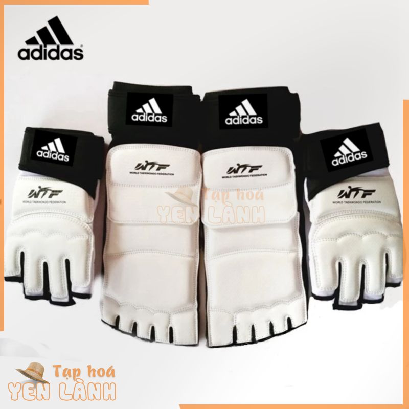 Giày Thể Thao Adidas Thời Trang Năng Động ® Bộ Găng Tay Và Chân Tập Taekwondo / boxing Cho Người Lớn Và Trẻ Em