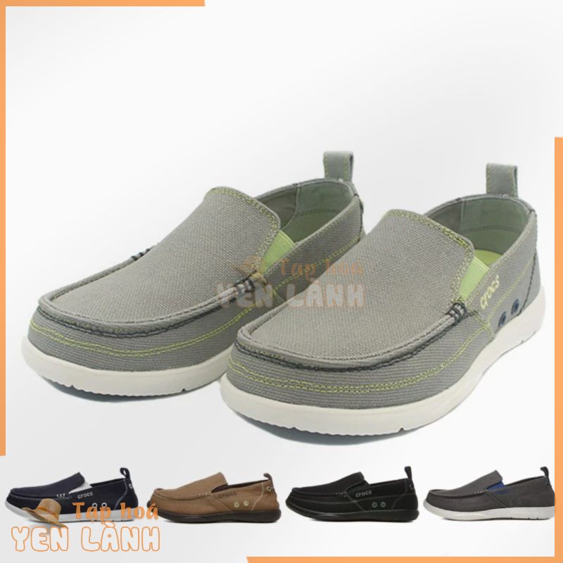 Giày Crocs Bằng Vải canvas Thời Trang Cho Nam [11270]