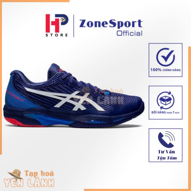 Giày Asics Solution Speed FF 2 Xanh Đen – Giày Chuyên Tennis, Cầu Lông, Bóng Chuyền trọng lượng nhẹ thiết kế độc đáo