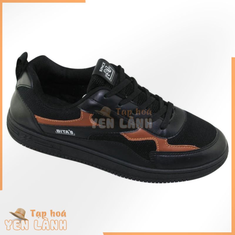 GIÀY THỂ THAO BATA NAM BITA’S THỜI TRANG GVM.77 (ĐEN BÒ + ĐEN TRẮNG + TRẮNG) – BITAS MEN’S SPORT SNEAKERS