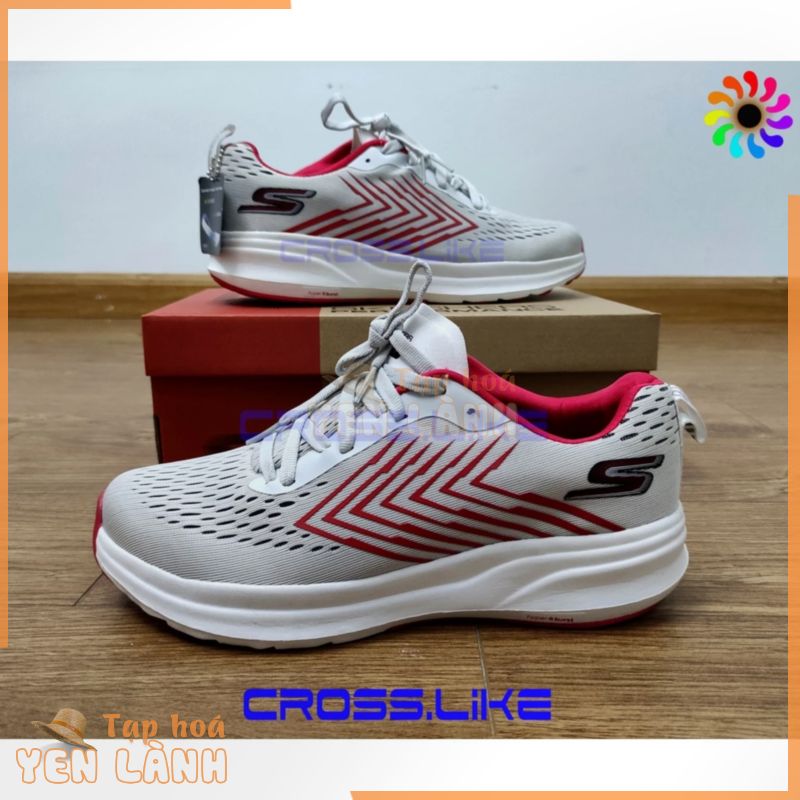 Giày thể thao Nam Skechers GOrun Ride Flow 220218 , giày vải thoáng khí, êm nhẹ, thiết kế thời trang,đi du lịch,thể dục.