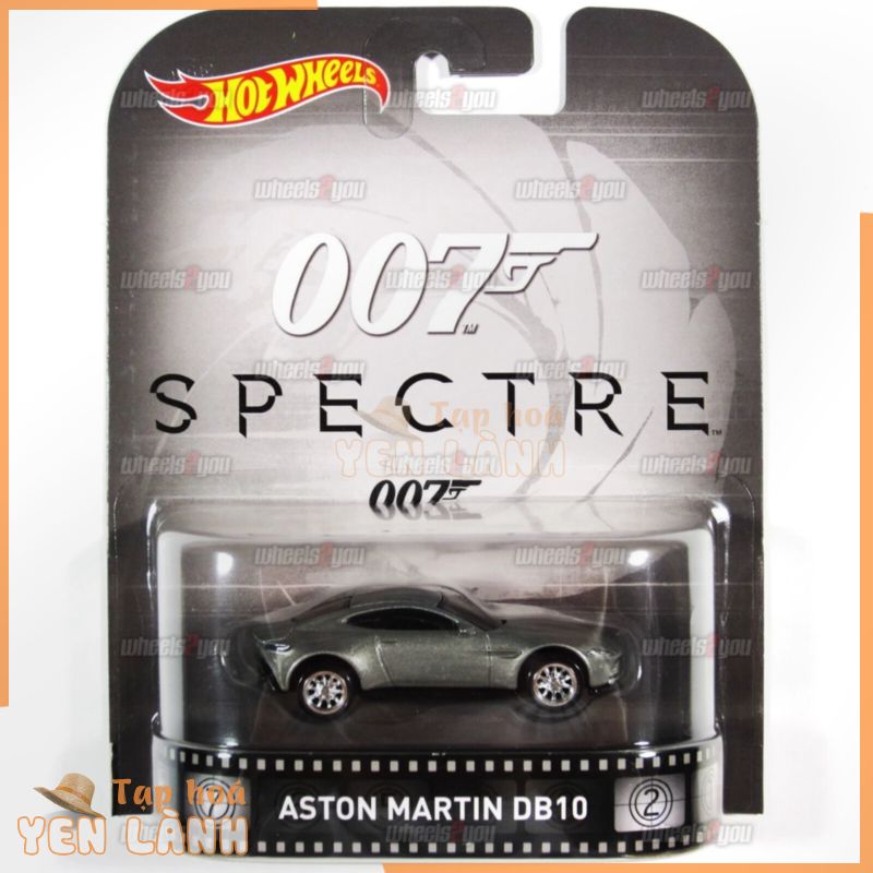 Hot Wheels Giày Thể Thao Aston Martin Db10 (007 James Bond Phong Cách Retro