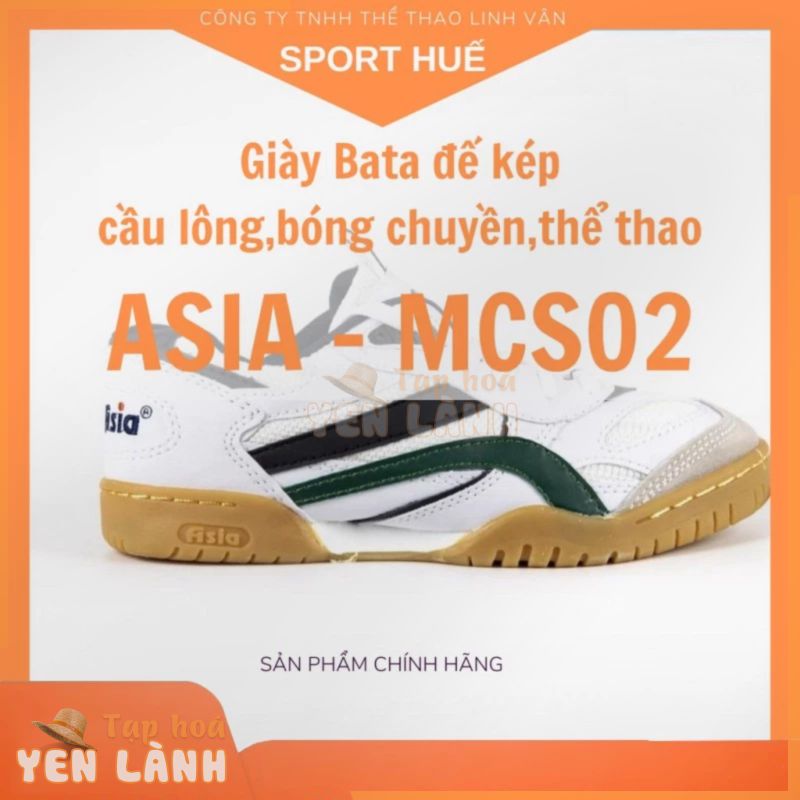 GIÀY THỂ THAO ĐA DỤNG ĐẾ KÉP ASIA – MC S02 CHÍNH HÃNG CẦU LÔNG, BÓNG CHUYỀN,…. – Nhà Phân Phối Chính Thức – Sport Huế