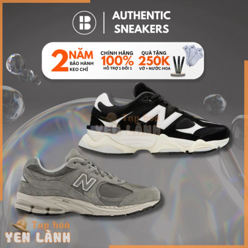 [CHÍNH HÃNG] Giày Thể Thao Nam New Balance 9060 – New Balance 2002R Lifestyle , Giày Thể Thao Vintaged ML2002RC,U9060AAA