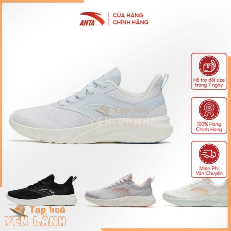 Giày thể thao nữ chạy bộ Super Flexi Anta Sports 822325575 thiết kế lưới thoáng khí –  Hàng chính hãng