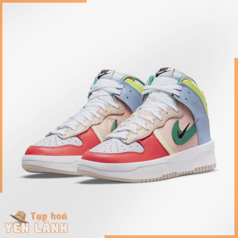 Giày thể thao unisex Nike Dunk High Up đế cao cổ cao chính hãng