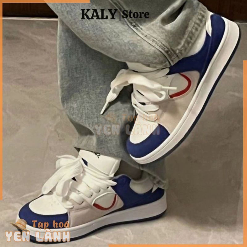 Giày thể thao nữ đế thấp giày sneaker nữ đế thấp 3cm phong cách cá tính