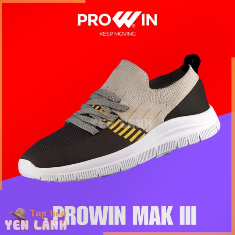 Giày Thể Thao nam nữ giầy sneaker PROWIN MAK III chính hãng siêu nhẹ, chống trơn trượt