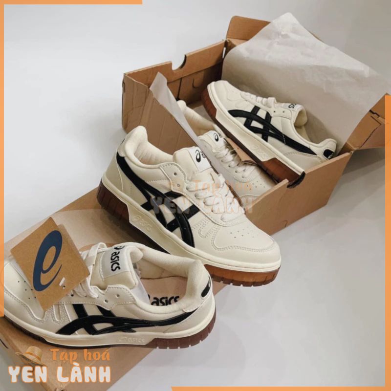 Giày thể thao sneakers nam nữ Asic/s Court MZ cream back gum vnxk , giày thời trang đế cao su dư xịn tich chu shop