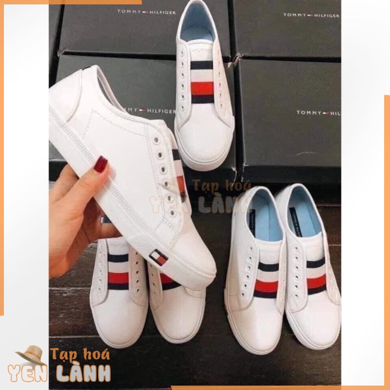 [Auth,full hộp]Giày thể thao TOMMY HILFIGER SLIP ON ANNI mua tại Mỹ