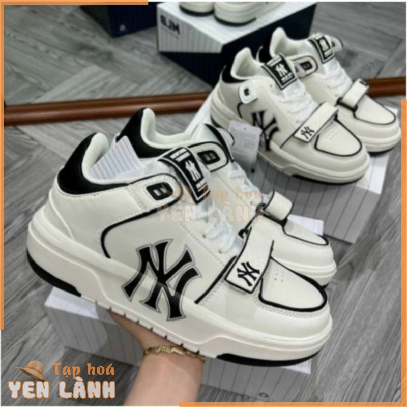 Giày thể thao MLB Chunky NY, MLB Chữ B Vip màu Nam Nữ, Giày MLB NY, Chữ B Hàng Hao Cấp HotTrend 2023