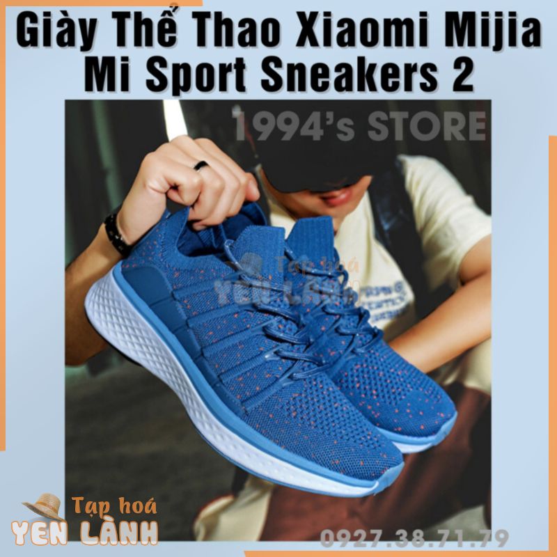 FREESHIP Giày thể thao chạy bộ XIAOMI MIJIA MI SPORTS SNEAKERS 2 bản 2023 nhiều nâng cấp phù hợp nhiều mục đích sử dụng