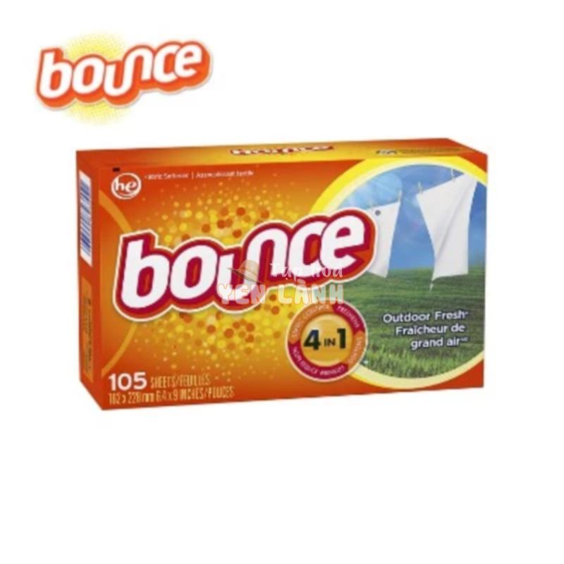 Giấy Thơm Quần Áo Bounce Mỹ – 105 / 120 / 240 tờ