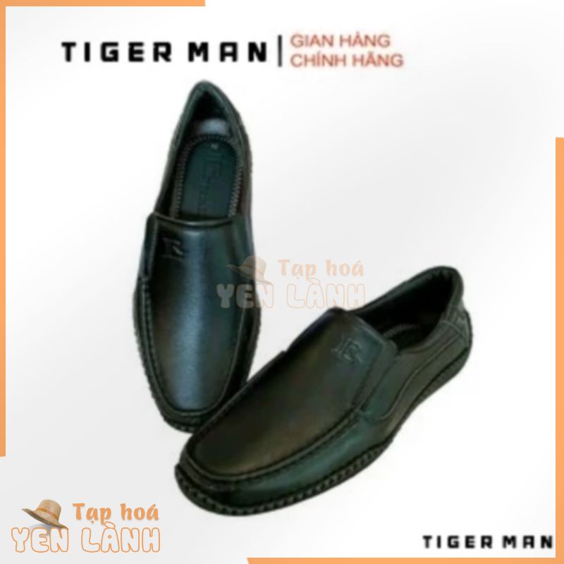 [DA BÒ THẬT] Giày Lười Nam Da Bò Mềm Cao cấp Giày Mọi Nam Trơn Đế Khâu Siêu Bền Lót Êm – Tiger Man Store