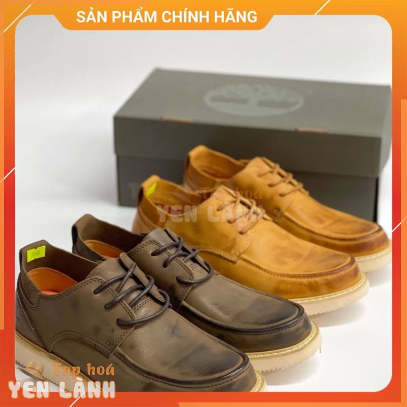 [ Mã 3011 ] Giày Da Cột Dây TimberLand – Giày Nam Chất Liệu Da Xịn – Ba Màu Dễ Phối Đồ – Sấu Vui Vẻ