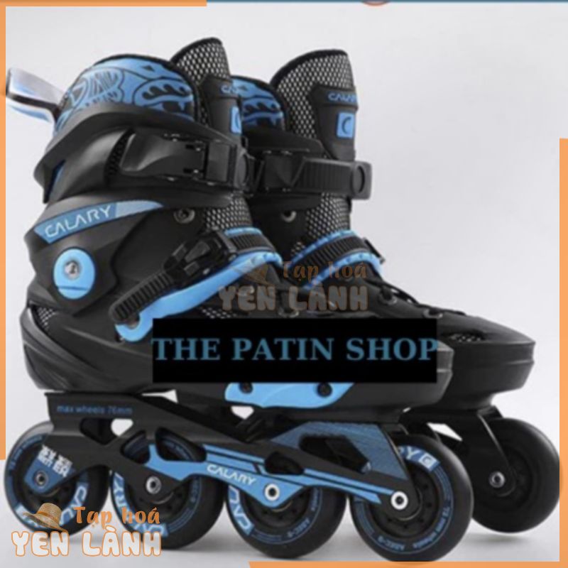 Giày Patin Calary C9, trượt  patin người lớn màu đen, xanh nam nữ, roller skate chính hãng giá rẻ – Thepatinshop