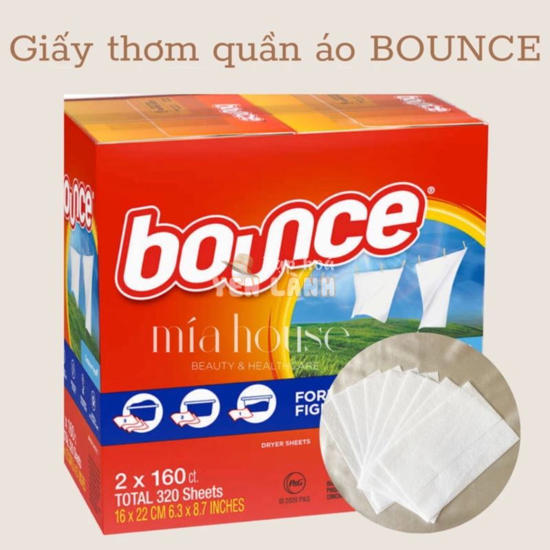 Giấy thơm quần áo BOUNCE Iron Less