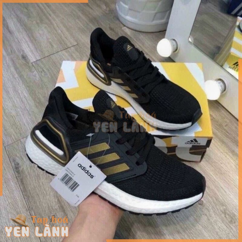 Giày thể thao ULTRA BOOST 202 nhiều màu_Giày Sneaker UB 6.0 đem_xám_hồng đất_trắng