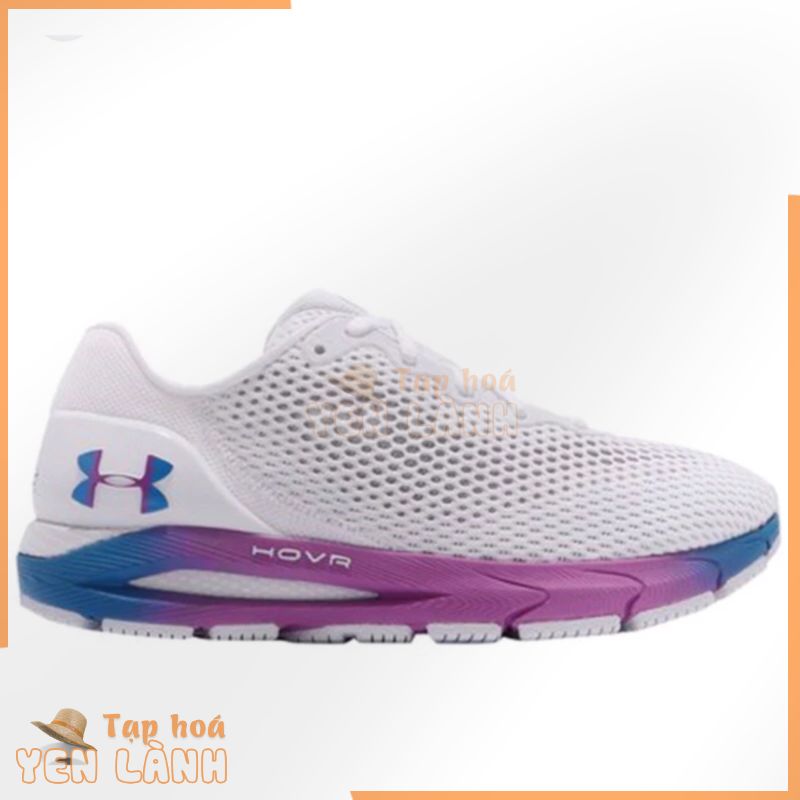 (Sale CHÍNH HÃNG ) GIÀY CHẠY BỘ THÔNG MINH NỮ UNDER ARMOUR HOVR SONIC 4 SFT 3023998-100 SIZE 37,5 US:6,5 – 23,5CM MS:G13