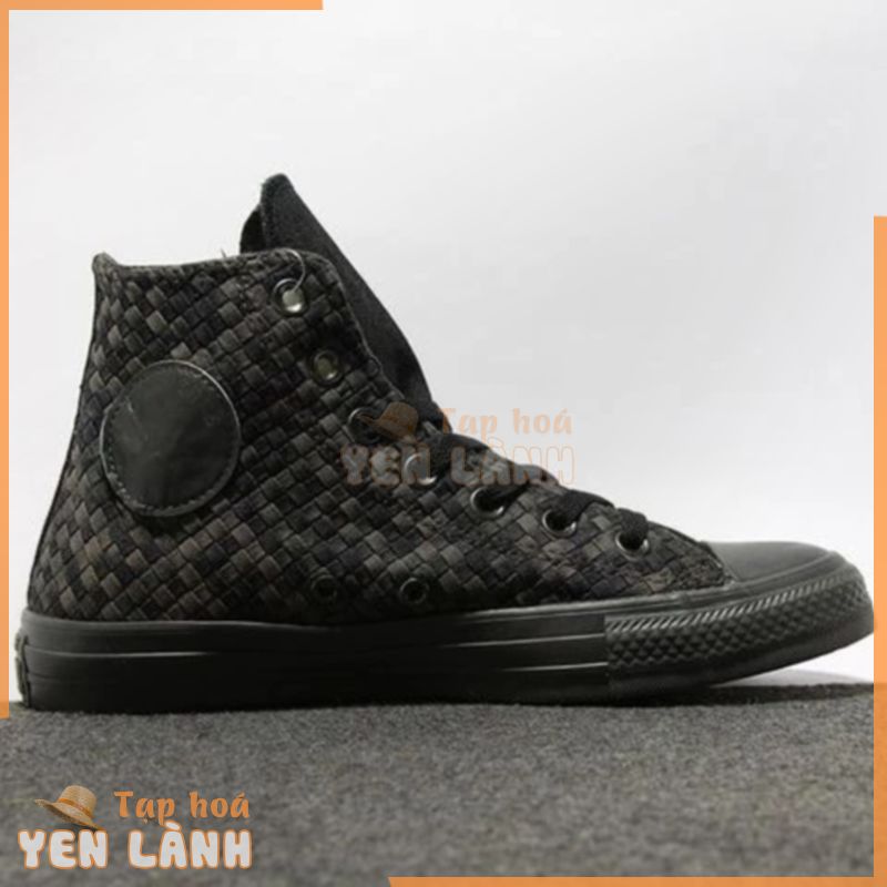 Giày Converse chính hãng cao cổ vải đen CCVD05