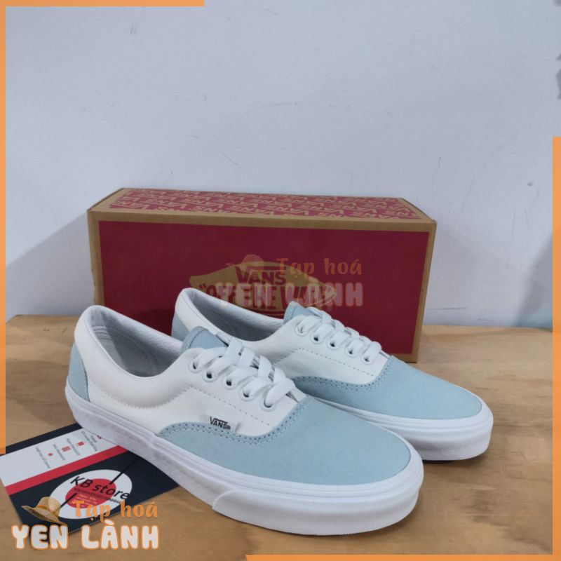 Giày Vans Era 2 màu xanh trắng cổ thấp