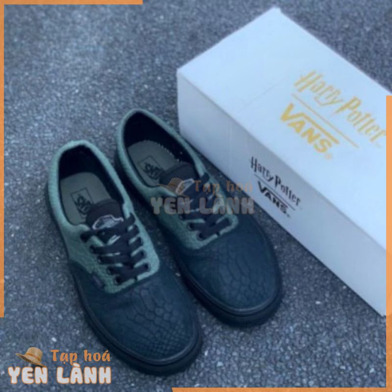 SALE KHỦNG 9/9 Giày vải thông thường Vans HARRY POTTER SLYTHERIN