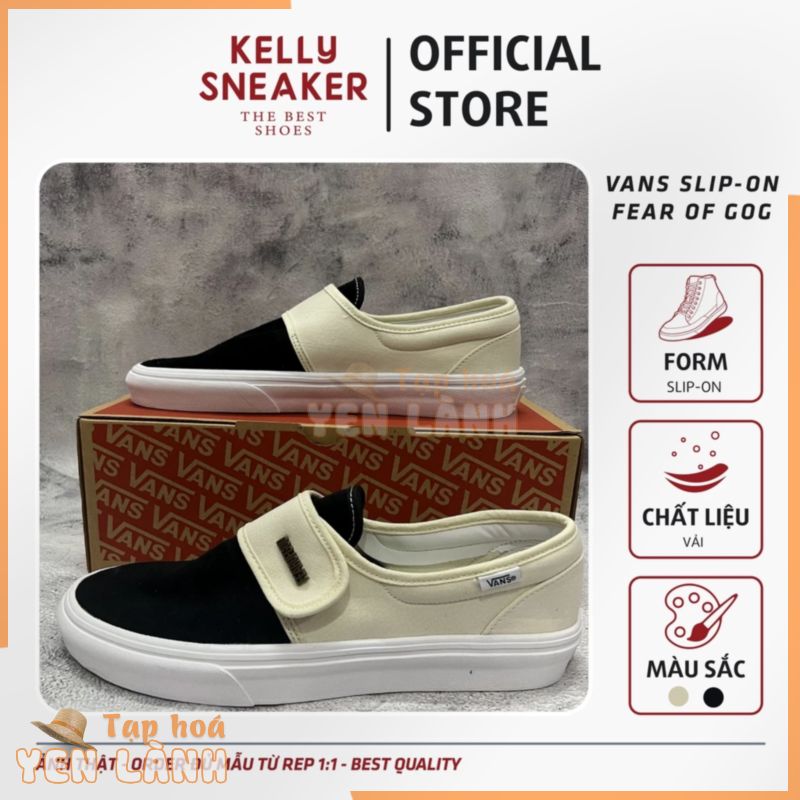 [KELLY SNEAKERS] Giày Thể Thao Sneaker Vans Slip-On FOG – Bản Tiêu Chuẩn (Ảnh Thật + Hàng Sẵn)