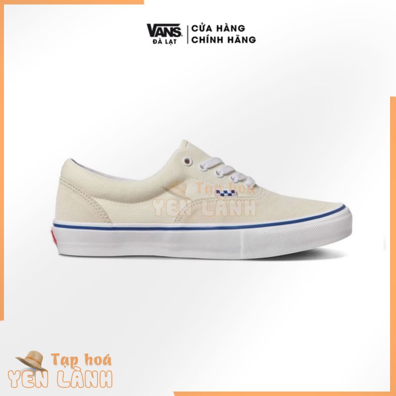 Giày Sneaker màu kem da lộn Unisex thời trang – Vans Era Skate Off White – VN0A5FC9OFW