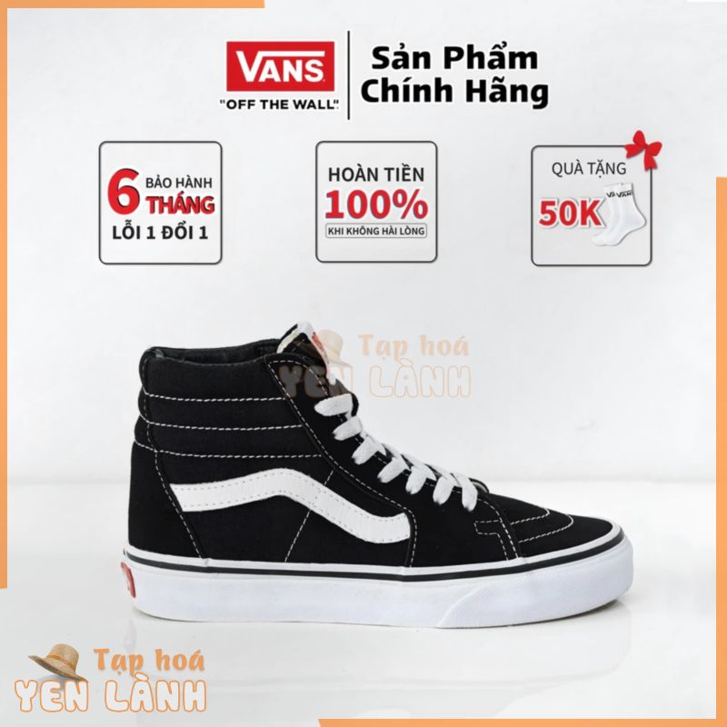 Vans cổ cao sk8, giày vans old skool classic nam nữ CHÍNH HÃNG cao cấp Full box