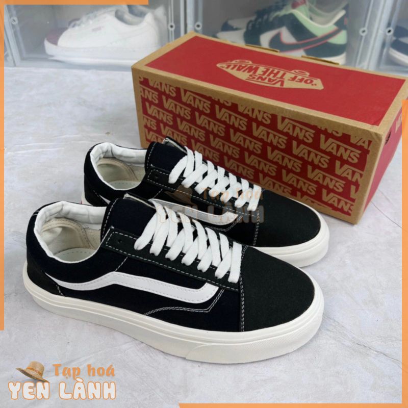 [Hot trend +Tặng Box bảo vệ giày] Giày thể thao nam nữ Vans Vault Old School – Replica