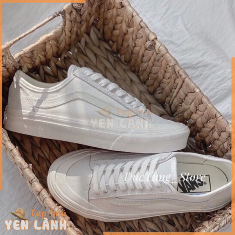 GIÀY Vans style36 ultracush decon trắng lai au [ Freeship + Box ]